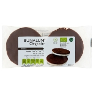 Bunalun Organic Rice Cakes Chocolate Dark