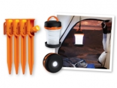 CRIVIT® Camping Light/LED Tent Pegs