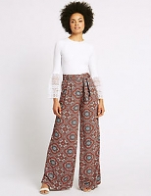 Printed Wide Leg Trousers 37.00&nbsp;&euro;