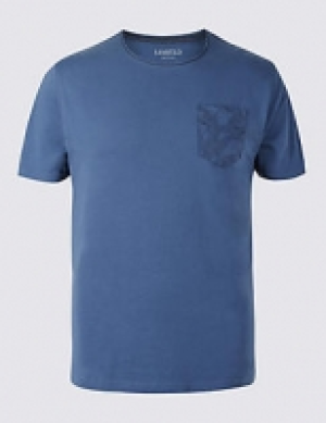 Slim Fit Pure Cotton Crew Neck T-Shirt 17.00 €