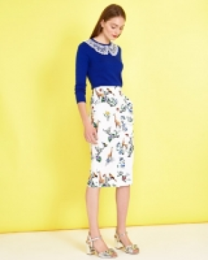 Savida Savannah Print Skirt