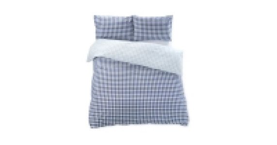 Gingham King Duvet Set