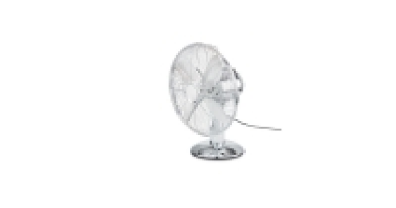 Easy Home Chrome Retro Desk Fan