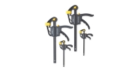 Aldi  Mixed Ratcheting Bar Clamps 4-Pack