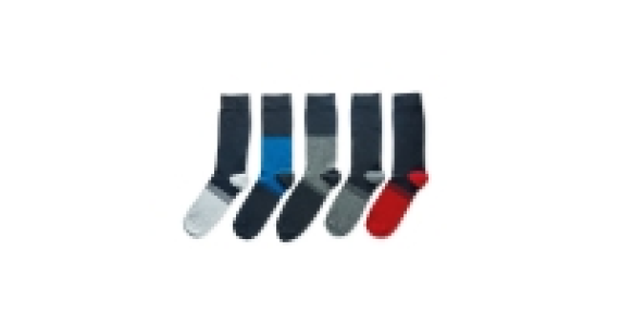 Mens Cotton Rich Socks 5-Pack