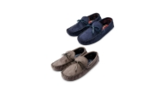 Avenue Mens Suedette Moccasins