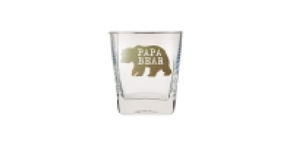 Papa Bear Whisky Glass