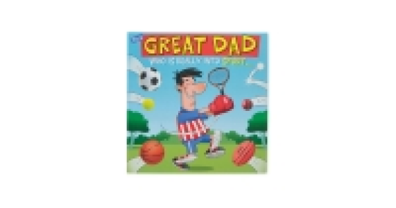 Sporty Dad Card