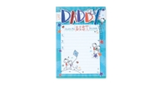 Daddy Youre The Best Large Card