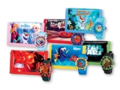 AURIOL Kids Character Wristwatch with Purse