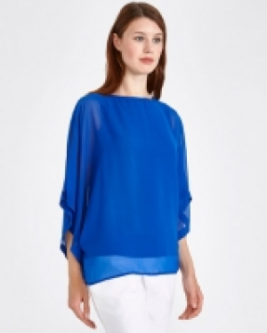 Gallery Chiffon Batwing Top