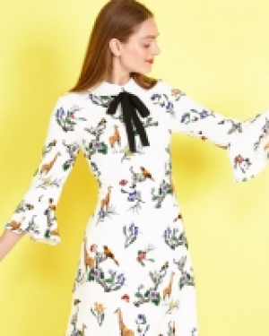 Savida Savannah Print Dress