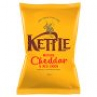 Tesco  Kettle Chips Mature Chedder And Red O