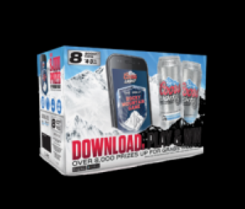 Centra  Coors Light Can Pack 8x500ml