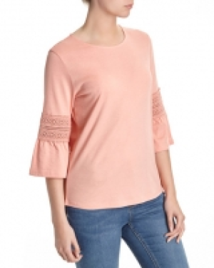 Crochet Insert Sleeve Top