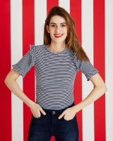 Dunnes Stores  Savida Stripe T-Shirt