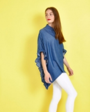 Savida Side Ruffle Shirt