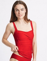 Marks and Spencer  Twisted Ruched Tankini Top