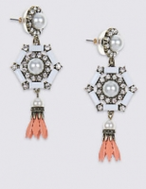 Pearl Effect Drop Earrings 20.00 €