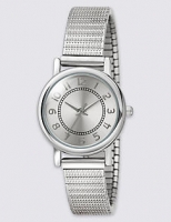 Marks and Spencer  Round Face Etched Expander Watch