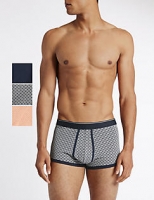 Marks and Spencer  3 Pack Stretch Cool & Fresh Hipsters with StayNEW
