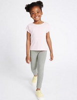 Marks and Spencer  Cotton with Stretch Leggings with StayNEW (3 Months - 5 Year