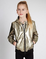 Marks and Spencer  Faux Leather Jacket with Stormwear (5-14 Years)