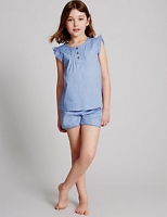 Marks and Spencer  Pure Cotton Short Pyjamas (1-16 Years)