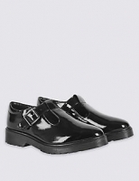 Marks and Spencer  Kids Leather Freshfeet T-Bar School Shoes