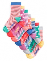 Marks and Spencer  7 Pairs of Freshfeet Cotton Rich Days of the Week Socks (1-7