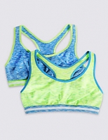 Marks and Spencer  2 Pack Crop Tops (9-16 Years)
