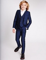 Marks and Spencer  Blue Slim Fit Suit (3-14 Years)