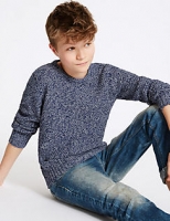Marks and Spencer  Pure Cotton Knitted Jumper (3-14 Years)