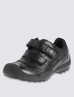 Marks and Spencer  Kids Scuff Resistant Coated Leather School Shoes with Fresh