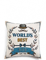 Marks and Spencer  Worlds Best Dad Cushion