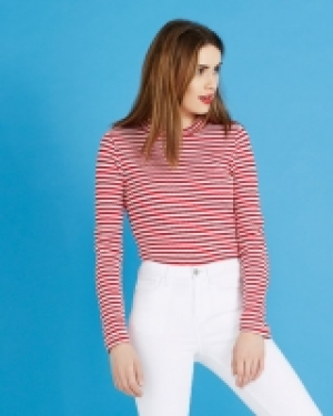 Savida Breton Stripe Polo Top