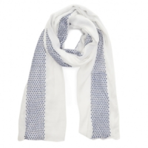 Embroidered Sequinned Scarf