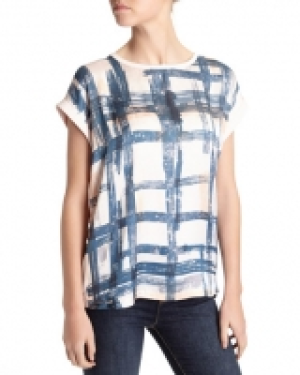 Stripe Print Front Top