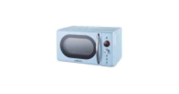 Ambiano Light Blue Retro Microwave