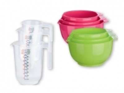 Lidl  ERNESTO® Mixing Bowls Set / Measuring Jug Set