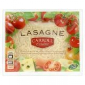 Freshly Made Lasagne 2.50 €