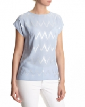 Foil Print Top