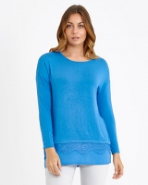 Gallery Lace Hem Top