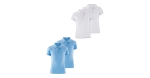 Lily & Dan Girls Polo Shirts 2-Pack