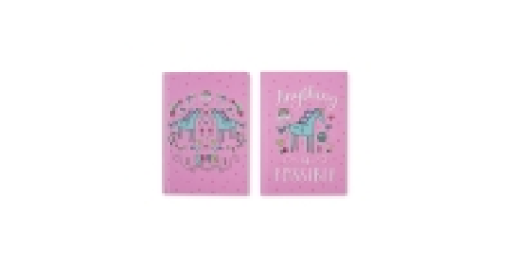 Hoopla A5 Unicorn Notebook 2-Pack