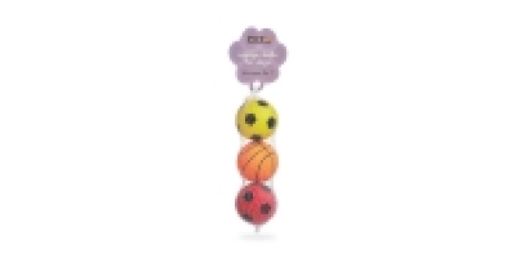 Pet Collection Sponge Balls 3-Pk