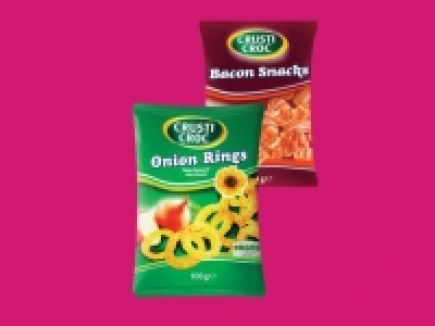 CRUSTI CROC® Onion Rings/ Bacon Snacks