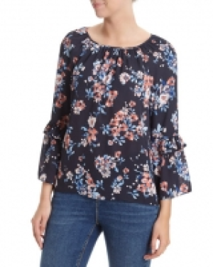Flare Sleeve Blouse