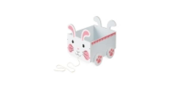 Rabbit Pull Along Storage Cart