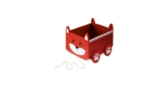 Fox Pull Along Storage Cart